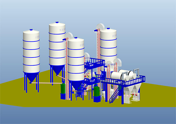 節能玻化微珠保溫砂漿生產線 節能玻化微珠保溫砂漿生產線