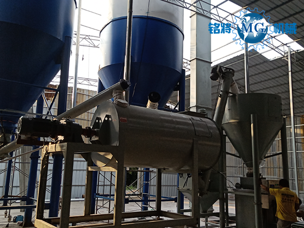 干粉砂漿攪拌機配料裝置在運行中的故障 干粉砂漿攪拌機配料裝置在運行中的故障