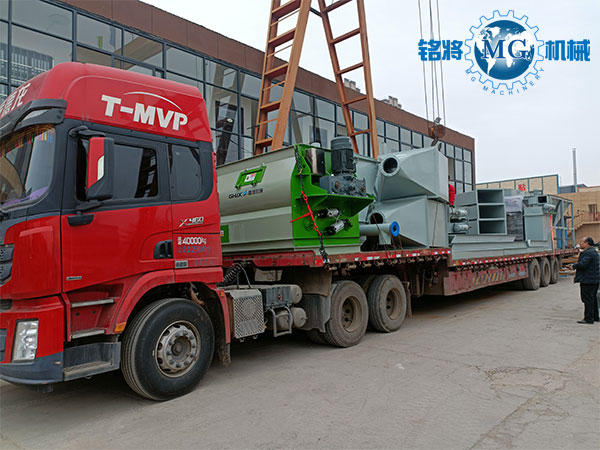 甘肅時產20噸干粉砂漿生產線已發貨！